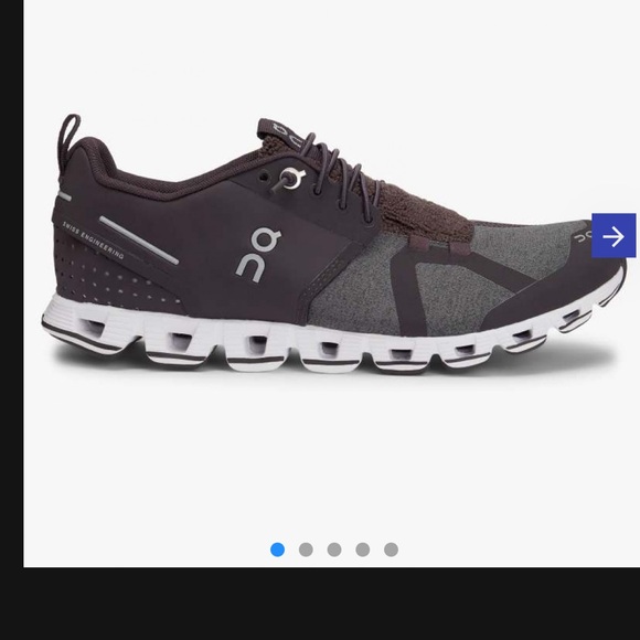 On Cloud Terry Pebble Sneakers - Picture 1 of 9